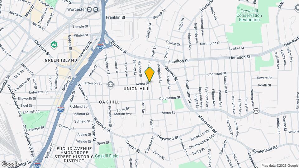 58 Cutler St, Unit Apartment #3 Map and Location Details