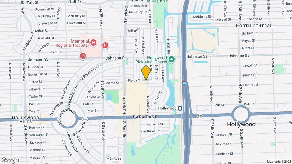 3202 Pierce St Map and Location Details