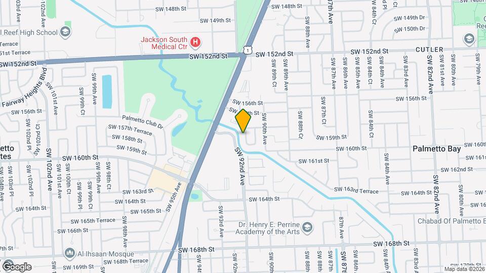 15820 SW 91st Ct Map and Location Details