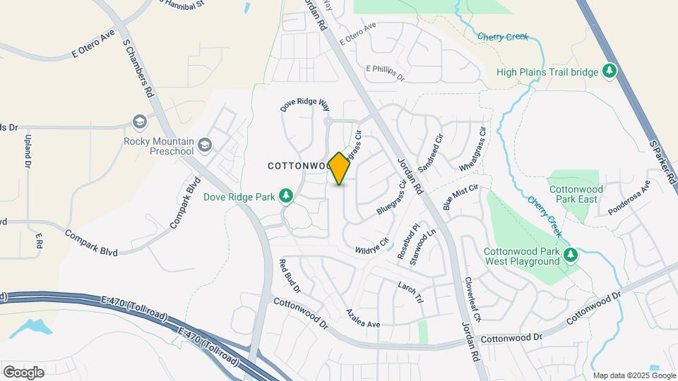 8523 Bluegrass Cir Map and Location Details