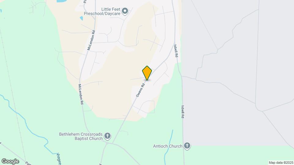 303 Owens Rd Map and Location Details