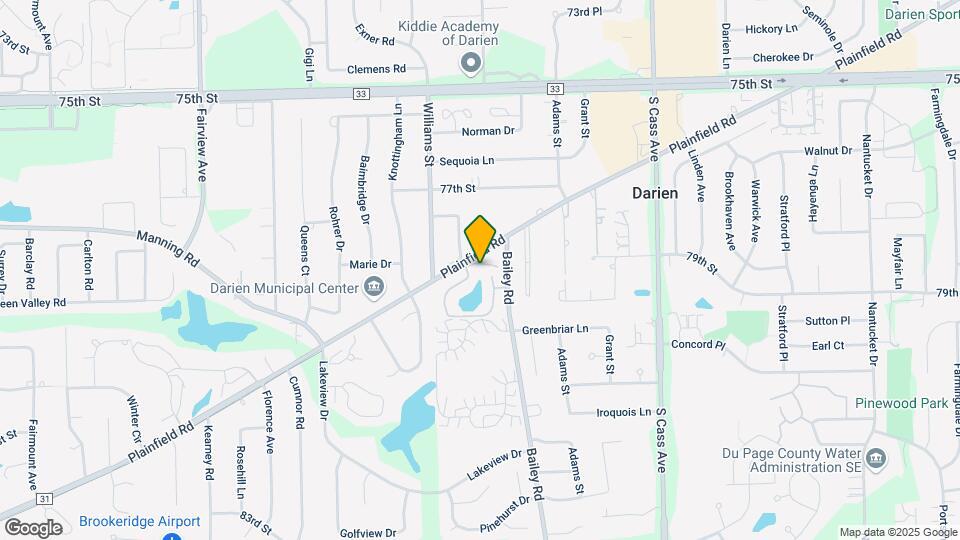 Darien Lake Condominiums & Townhomes Map and Location Details