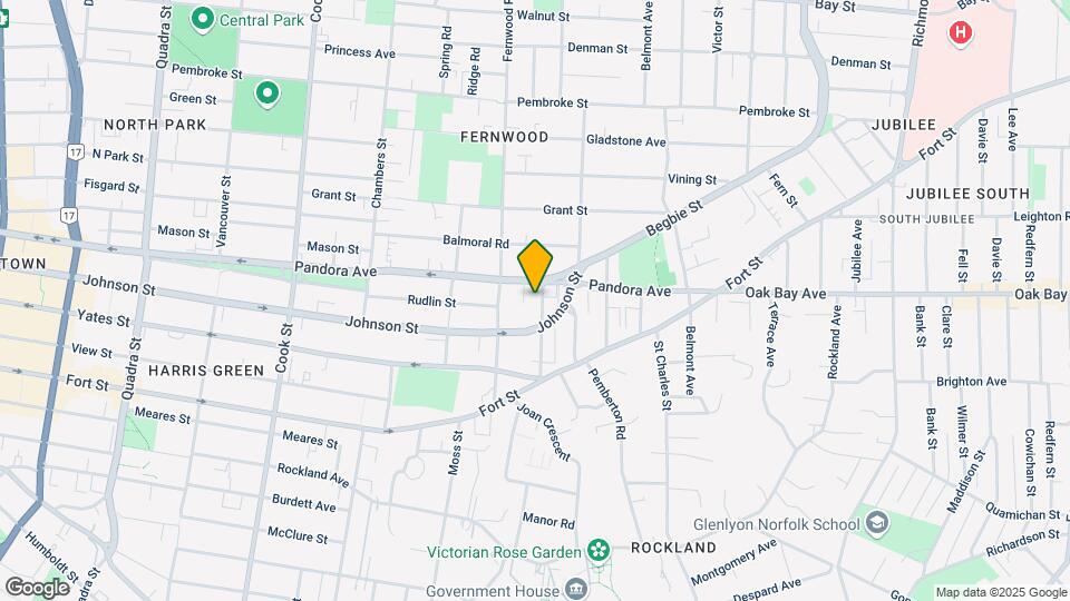 1436 Harrison St Map and Location Details