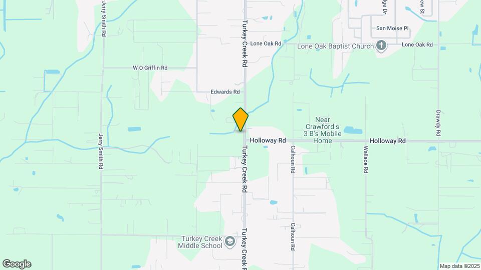 4509 Turkey Creek Rd Map and Location Details