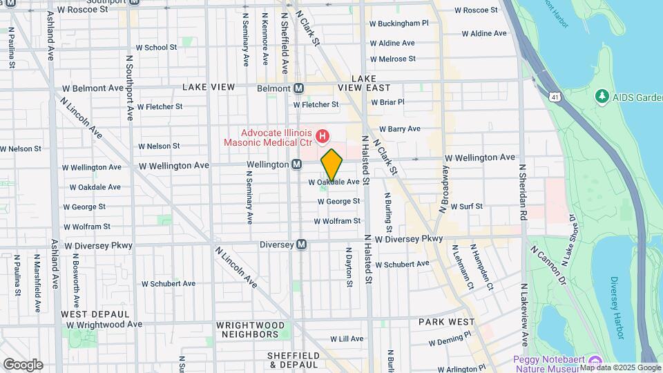 2919 N Mildred Ave, Unit 2W Map and Location Details
