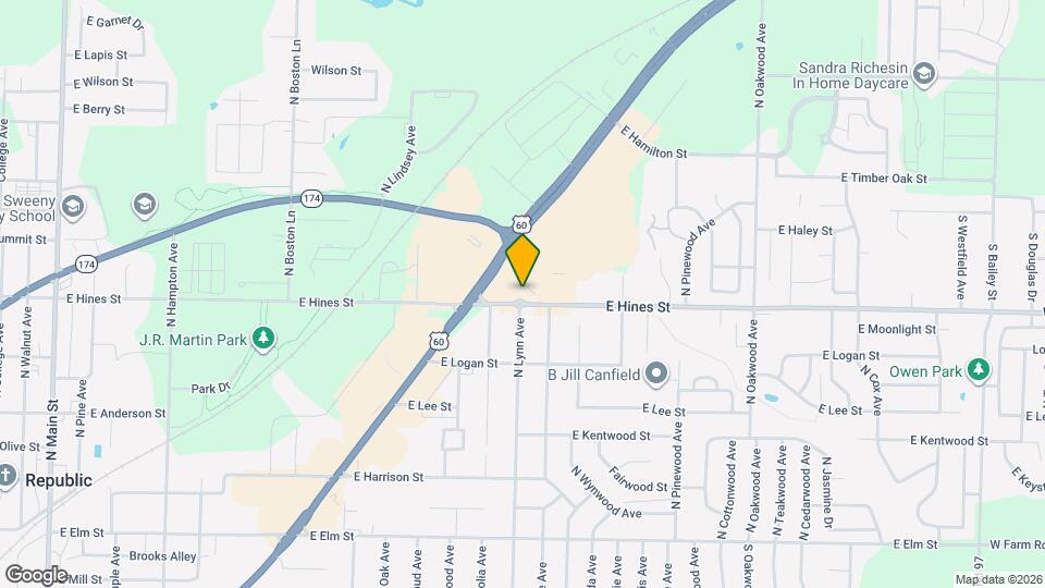 650 Rilynn Ave Map and Location Details