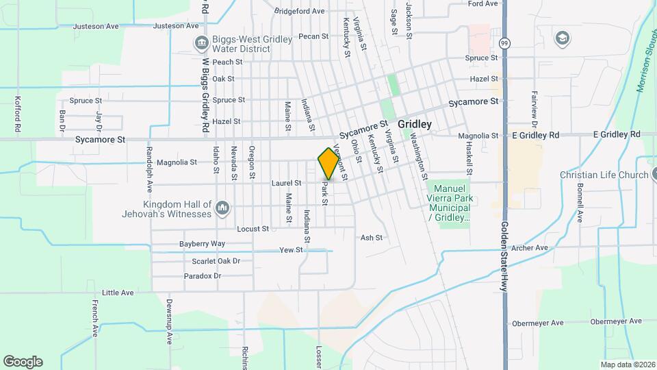 1181 Laurel St Map and Location Details
