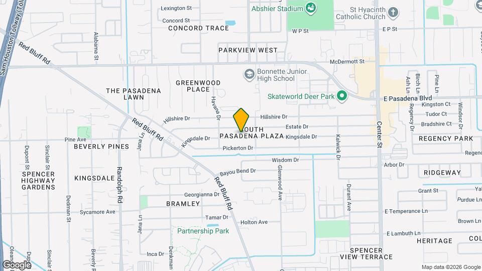 2205 Kingsdale Dr Map and Location Details
