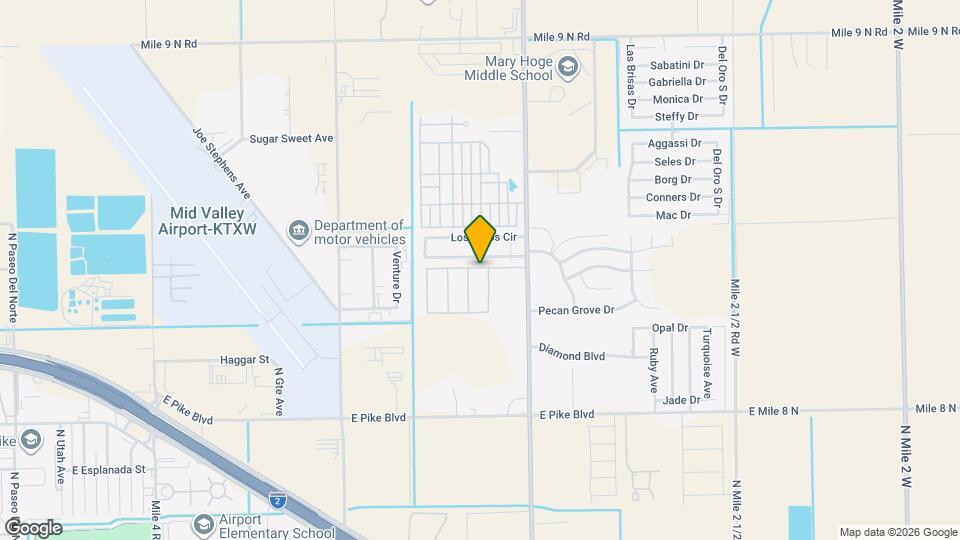 1415 Marcela Dr Mapa y Detalles de la Ubicación