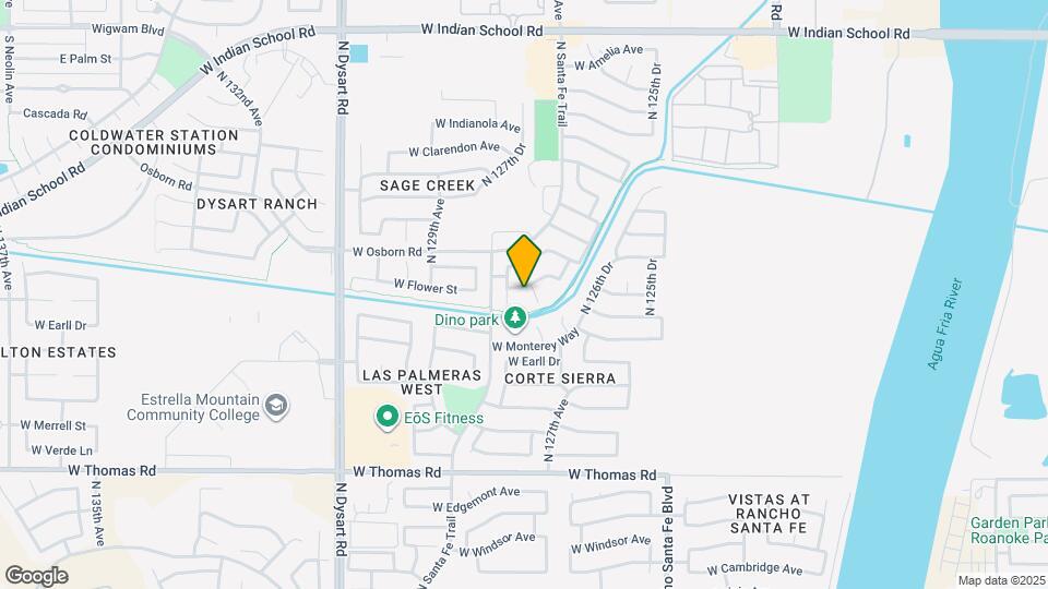 12725 W Cheery Lynn Rd Map and Location Details