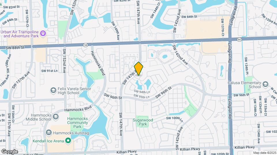 9286 SW 146th Ct Map and Location Details