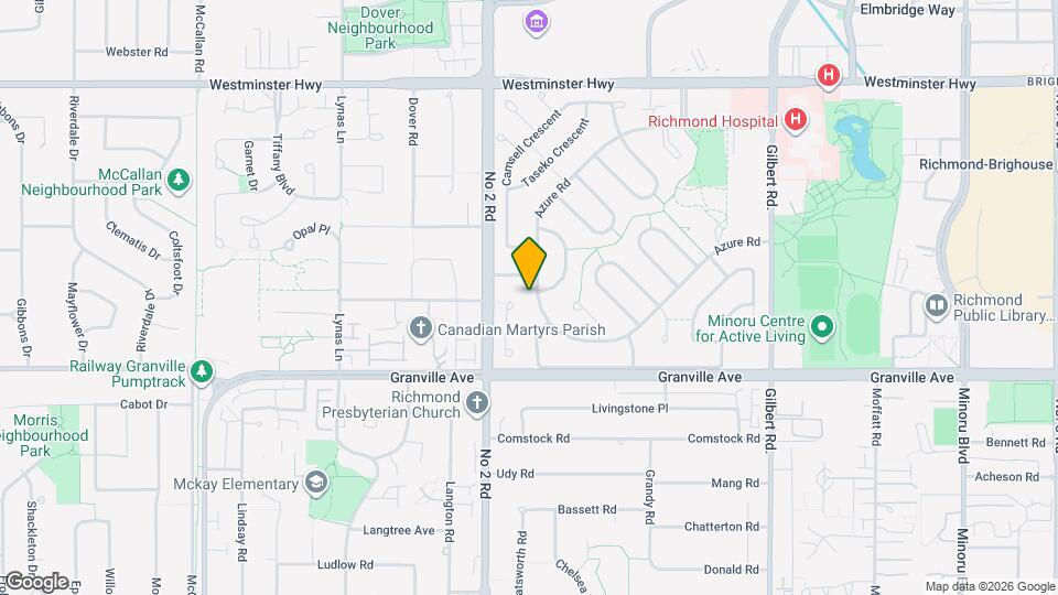 6431 Azure Rd Map and Location Details