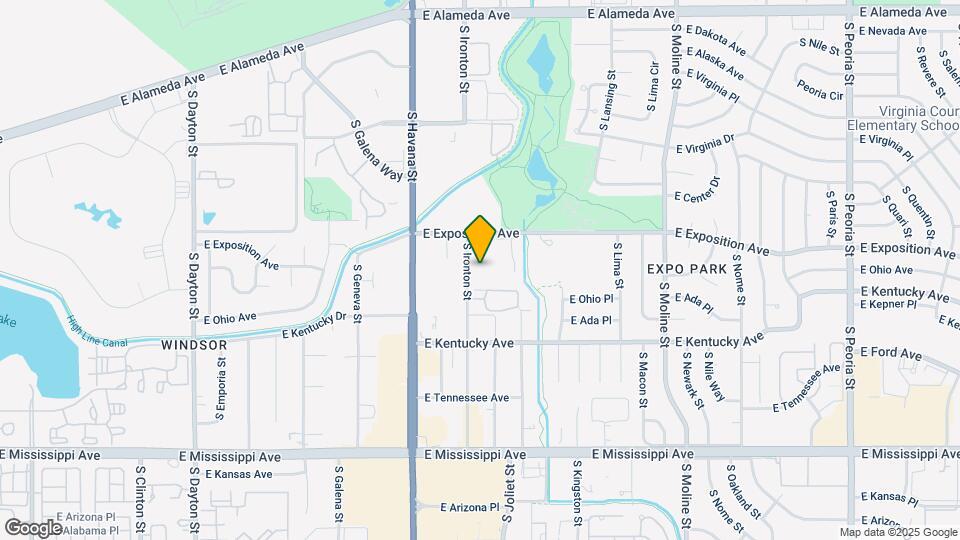 10732 E Exposition Ave, Unit 320 Map and Location Details