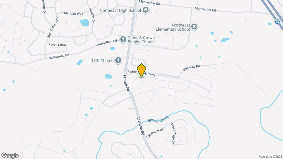 1280 Eagle's View Dr Mapa y Detalles de la Ubicación