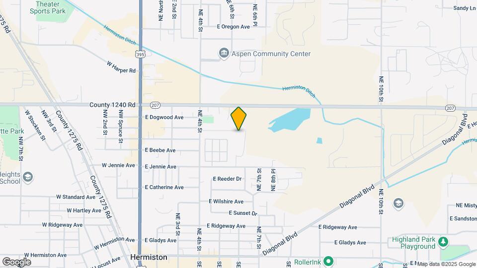 626 NE Willow Ct, Unit A Map and Location Details