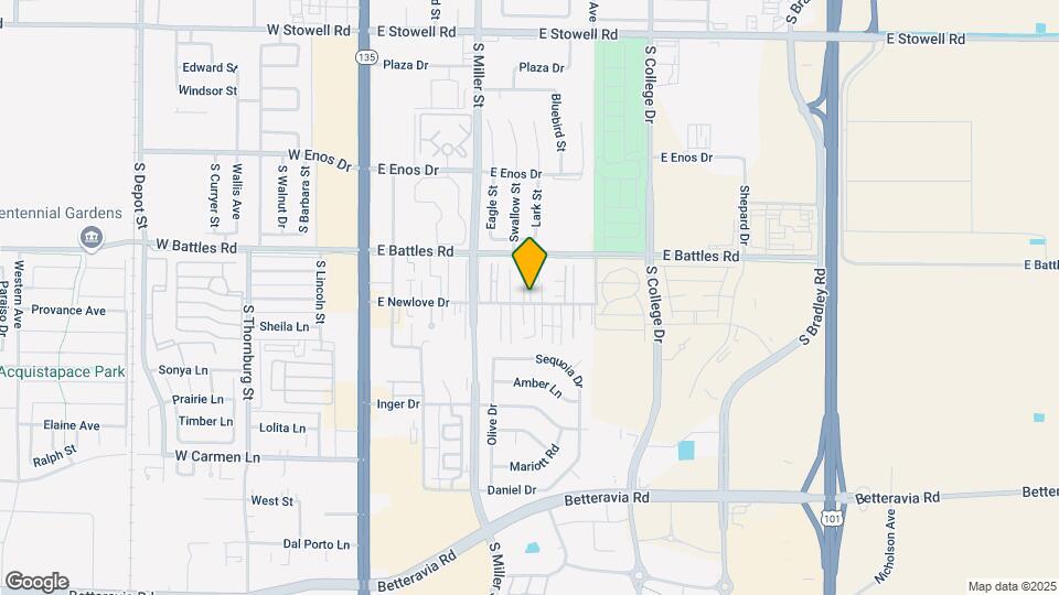539 E Newlove Dr Map and Location Details