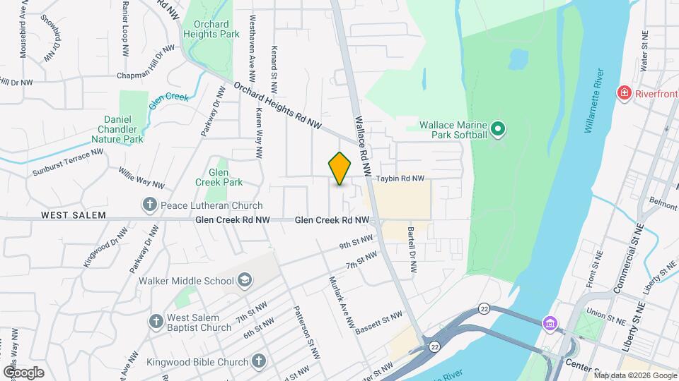 621 Glen Creek Rd NW Mapa y Detalles de la Ubicación
