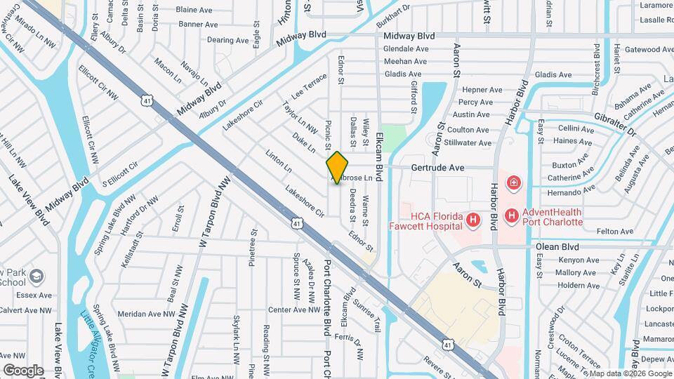 2441 Ednor St Map and Location Details