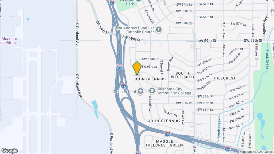 6509 S McLemore Dr Map and Location Details