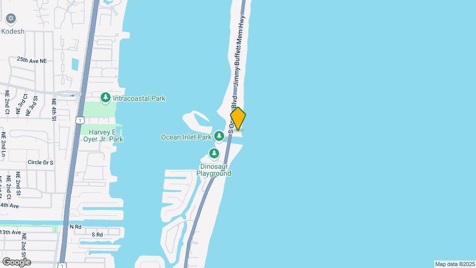 4020 S Ocean Blvd Map and Location Details