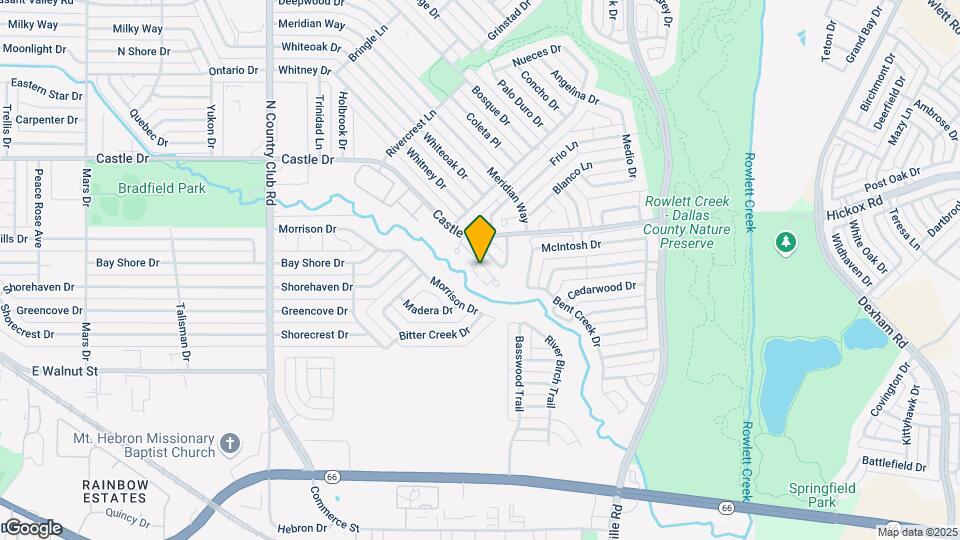 Bradfield Creek Townhomes Map and Location Details
