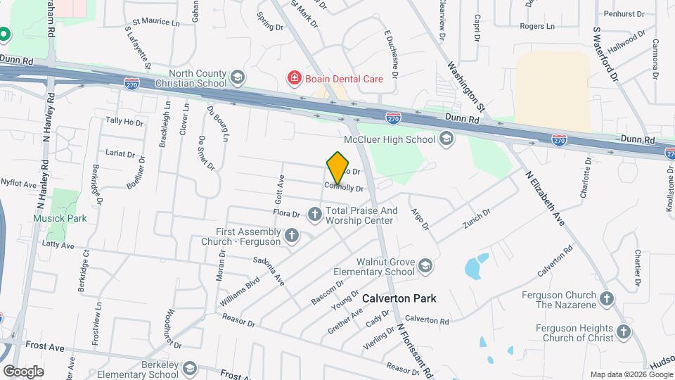 40 Connolly Dr Mapa y Detalles de la Ubicación