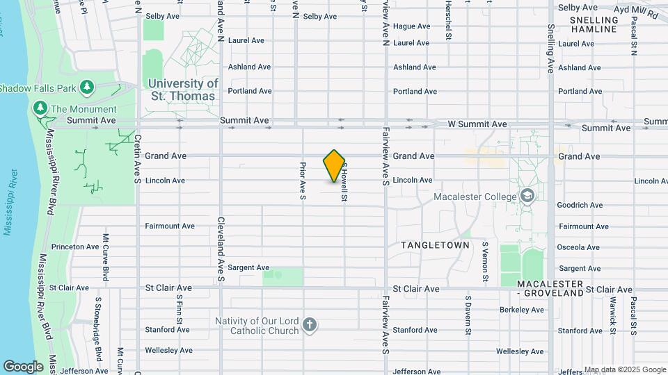 1892 Lincoln Ave Map and Location Details