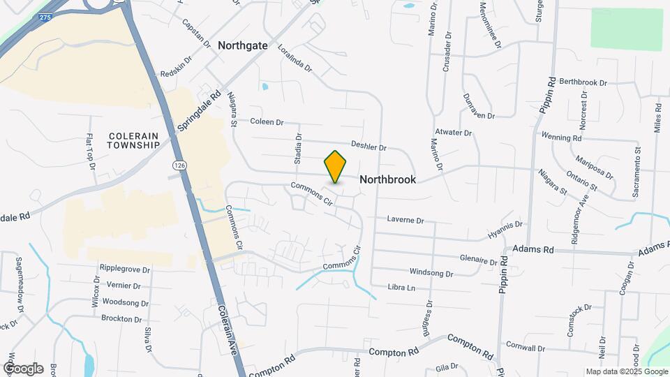 9642 Crosley Farm Dr, Unit 70 Mapa y Detalles de la Ubicación