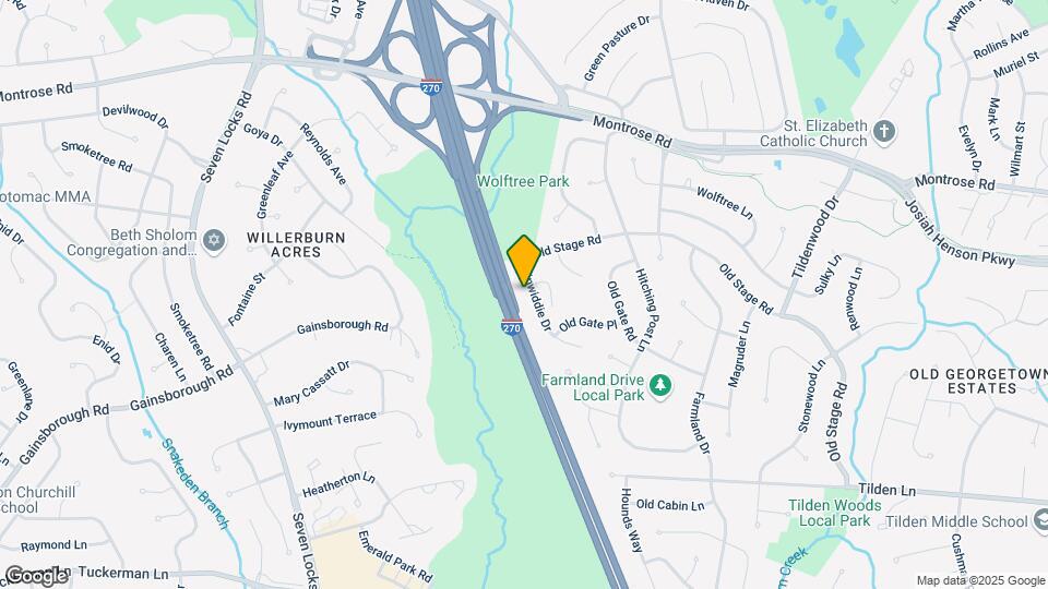 11828 Dinwiddie Dr Mapa y Detalles de la Ubicación