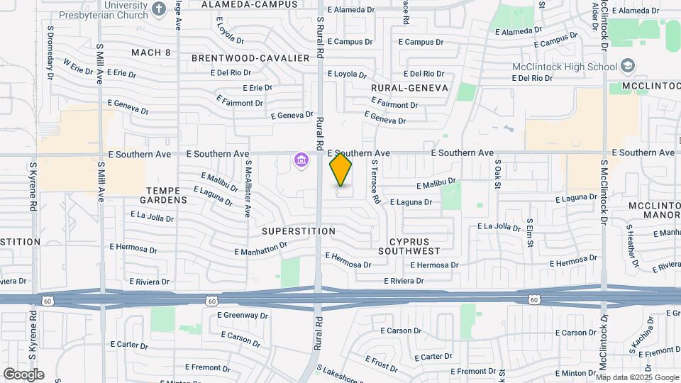 The Rev Apartment Homes Map and Location Details