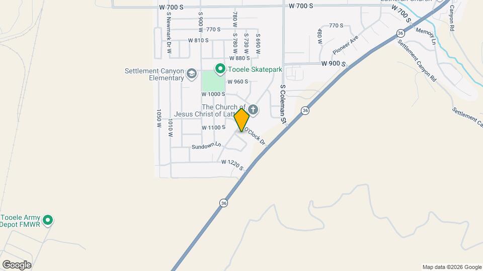 758 Sunrise Ln Map and Location Details