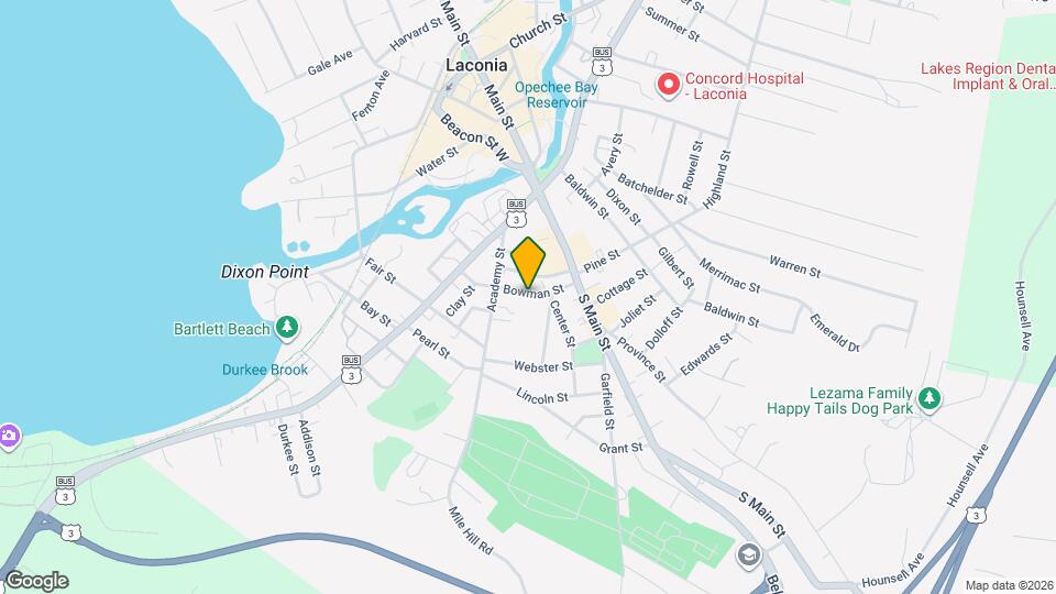 40 Bowman St Map and Location Details