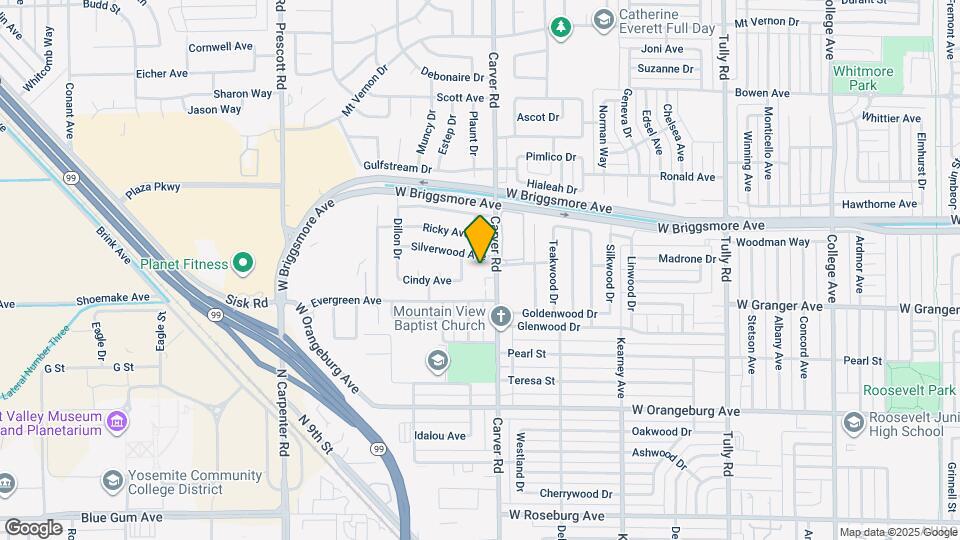 1705 Carver Ct Map and Location Details