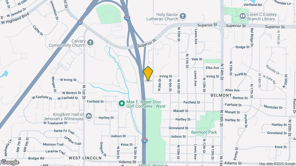 4019 N 7th St Map and Location Details
