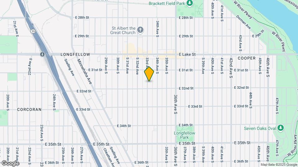 3137 33rd Ave S Map and Location Details