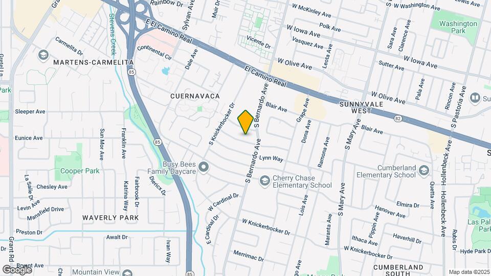 1235 Parkington Ave Mapa y Detalles de la Ubicación