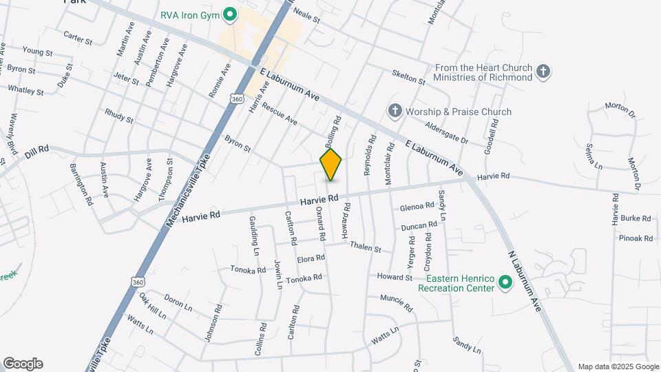 3521 Bolling Rd Map and Location Details