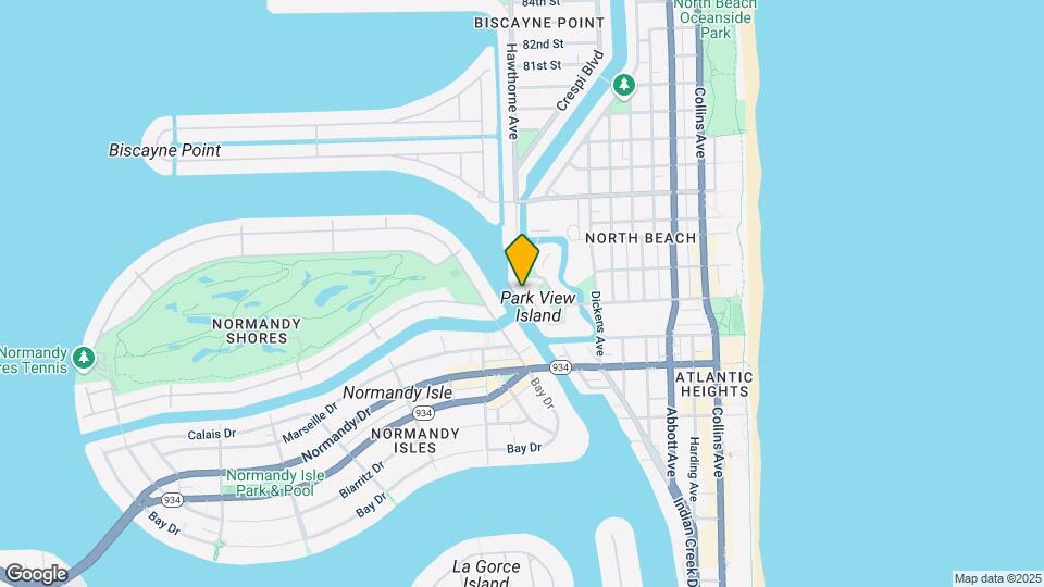 7350 Gary Ave Mapa y Detalles de la Ubicación