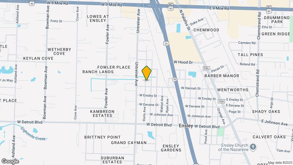 8702 Doris Ave Map and Location Details