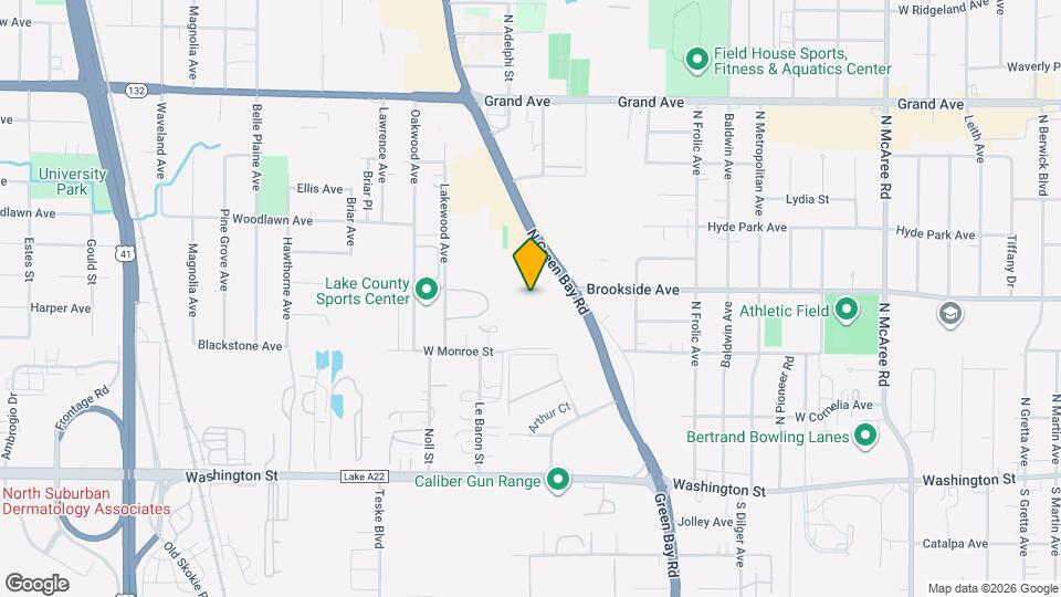 336 N Green Bay Rd Mapa y Detalles de la Ubicación