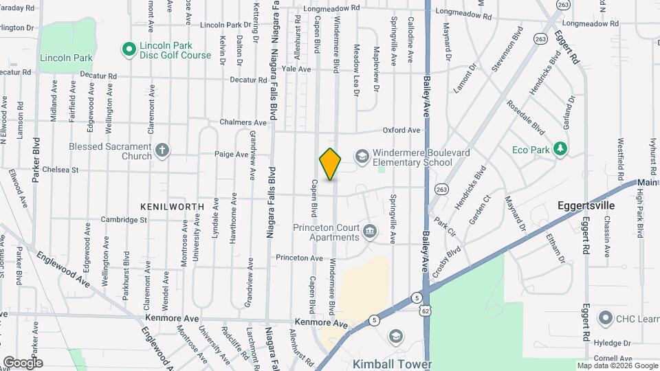 258 Windermere Blvd Mapa y Detalles de la Ubicación