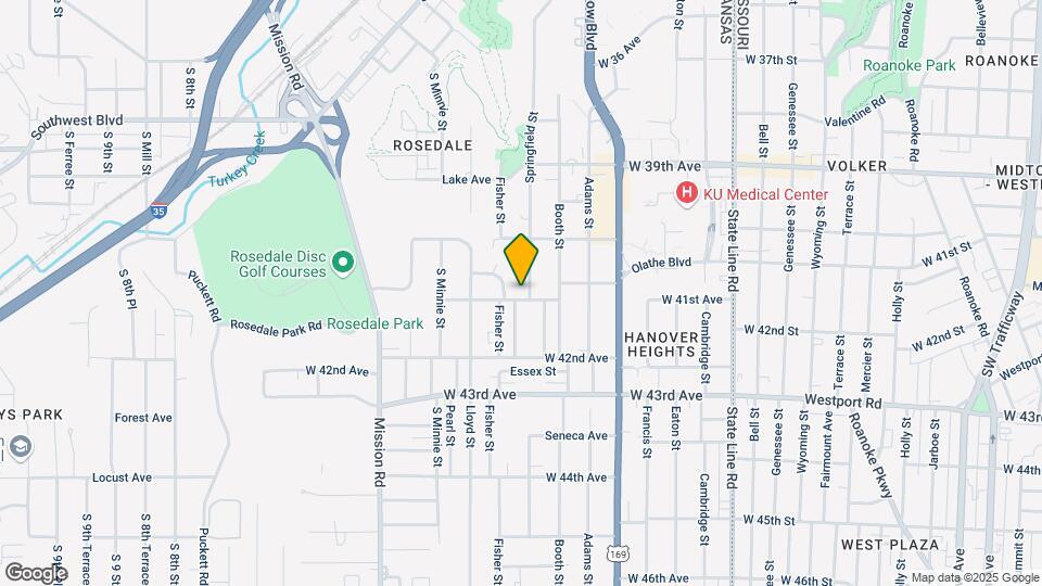 4024 Springfield St Map and Location Details