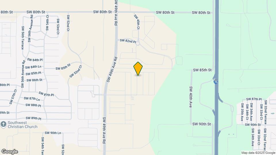 8633 SW 45th Ct Mapa y Detalles de la Ubicación