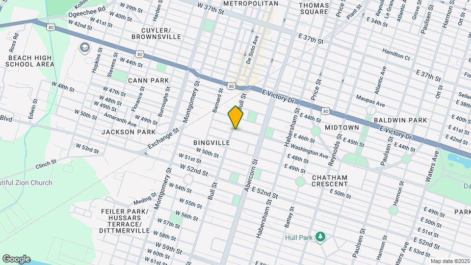 1 Washington Ave Map and Location Details