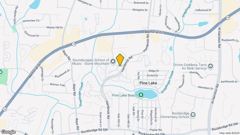 621 Windchase Ln Map and Location Details