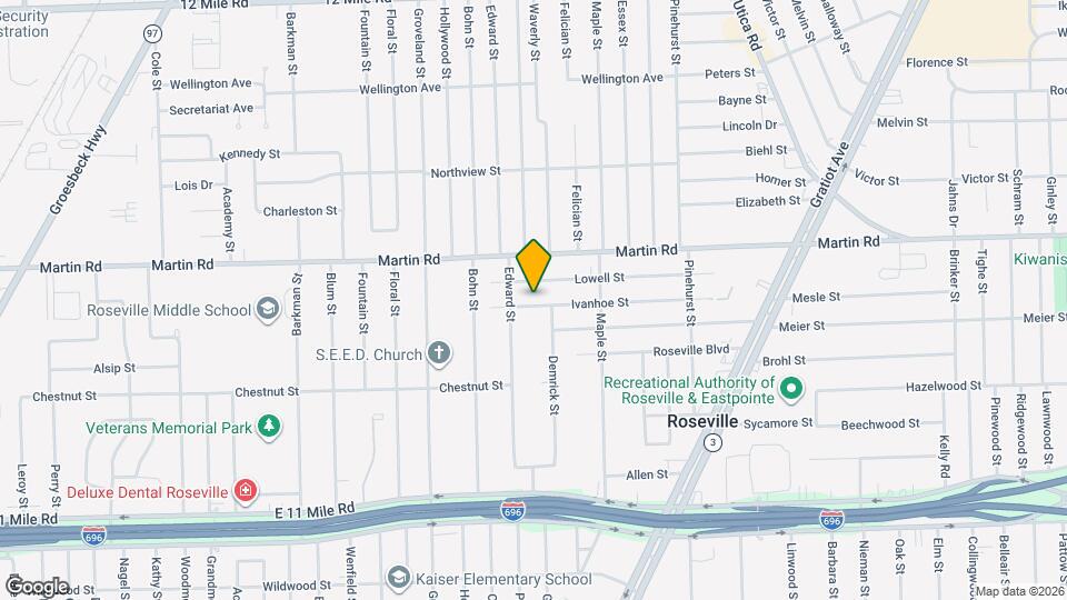 17245 Ivanhoe St Map and Location Details