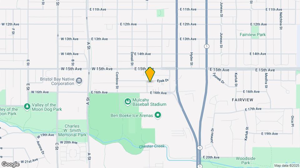 1531 Eagle St Map and Location Details