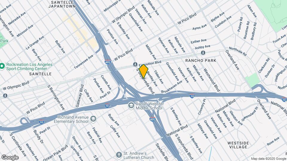 2569 S Sepulveda Blvd Mapa y Detalles de la Ubicación