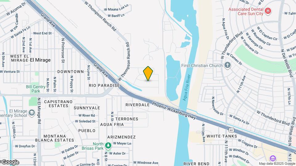 11603 W Calavar Rd Map and Location Details