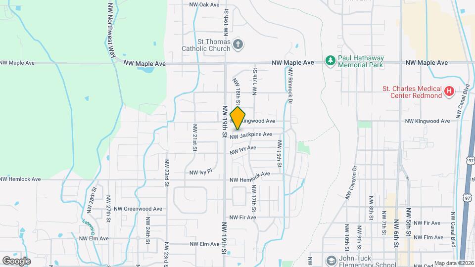 1807 NW Jackpine Ave Map and Location Details